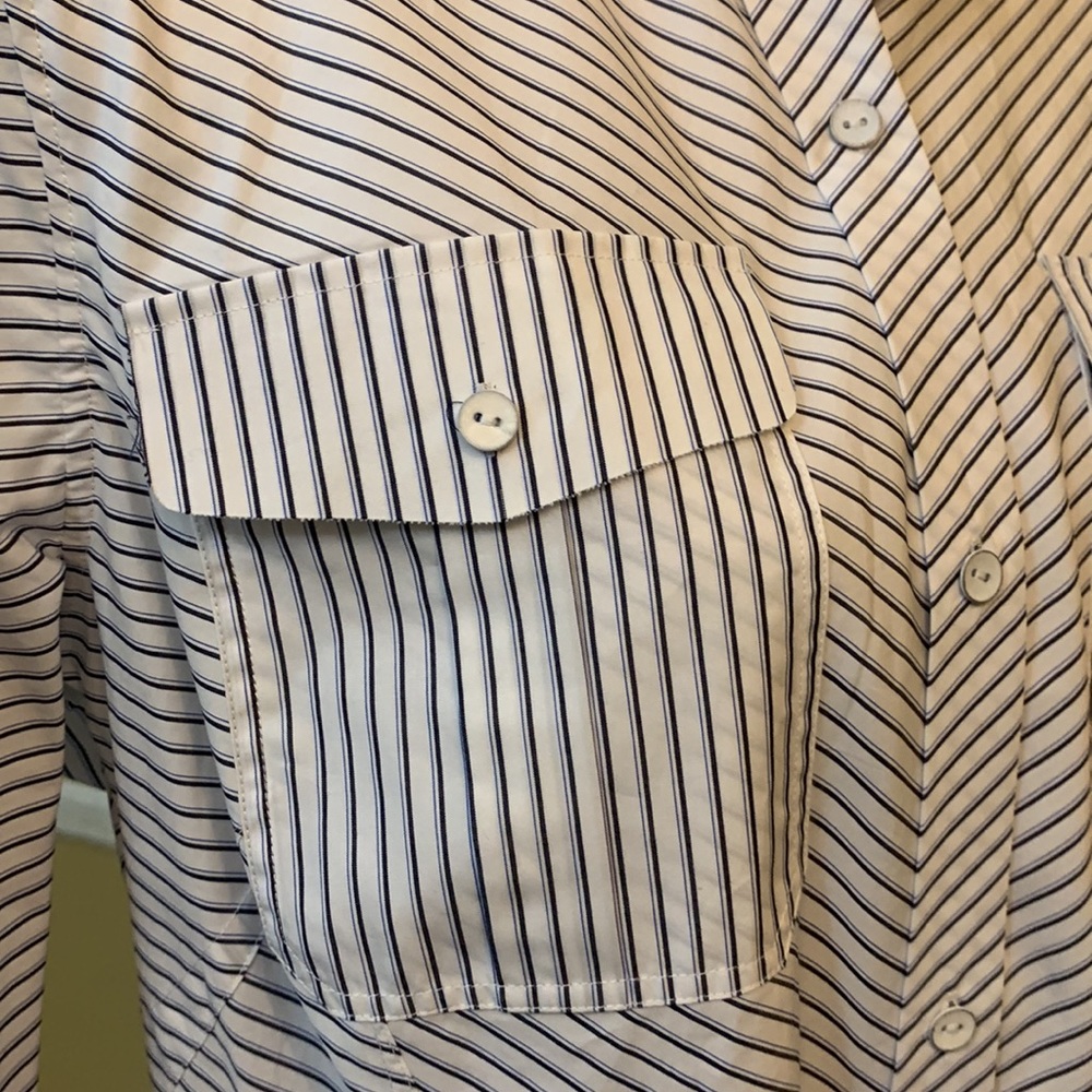 rag & bone White Striped Dress - Picture 5 of 9